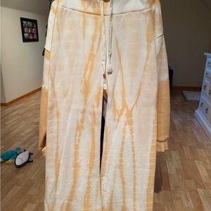 Wildfox Cream and Yellow Knit Cardigan